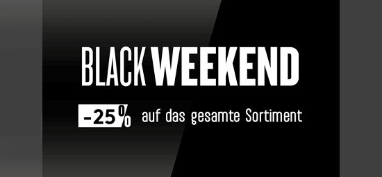 Black Weekend Sale bei Sporler - nur noch heute !