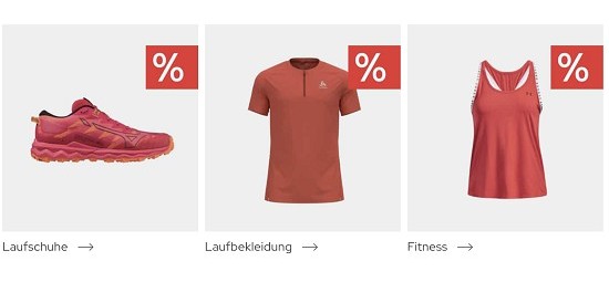 Neujahrs Sale bei Sport Schuster mit bis zu 30% auf Laufschuhen, Laufbekleidung und Fitnessartikel