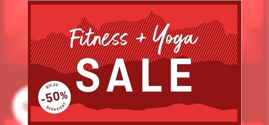 Fitness-und Yoga-Sale bei sport-schuster